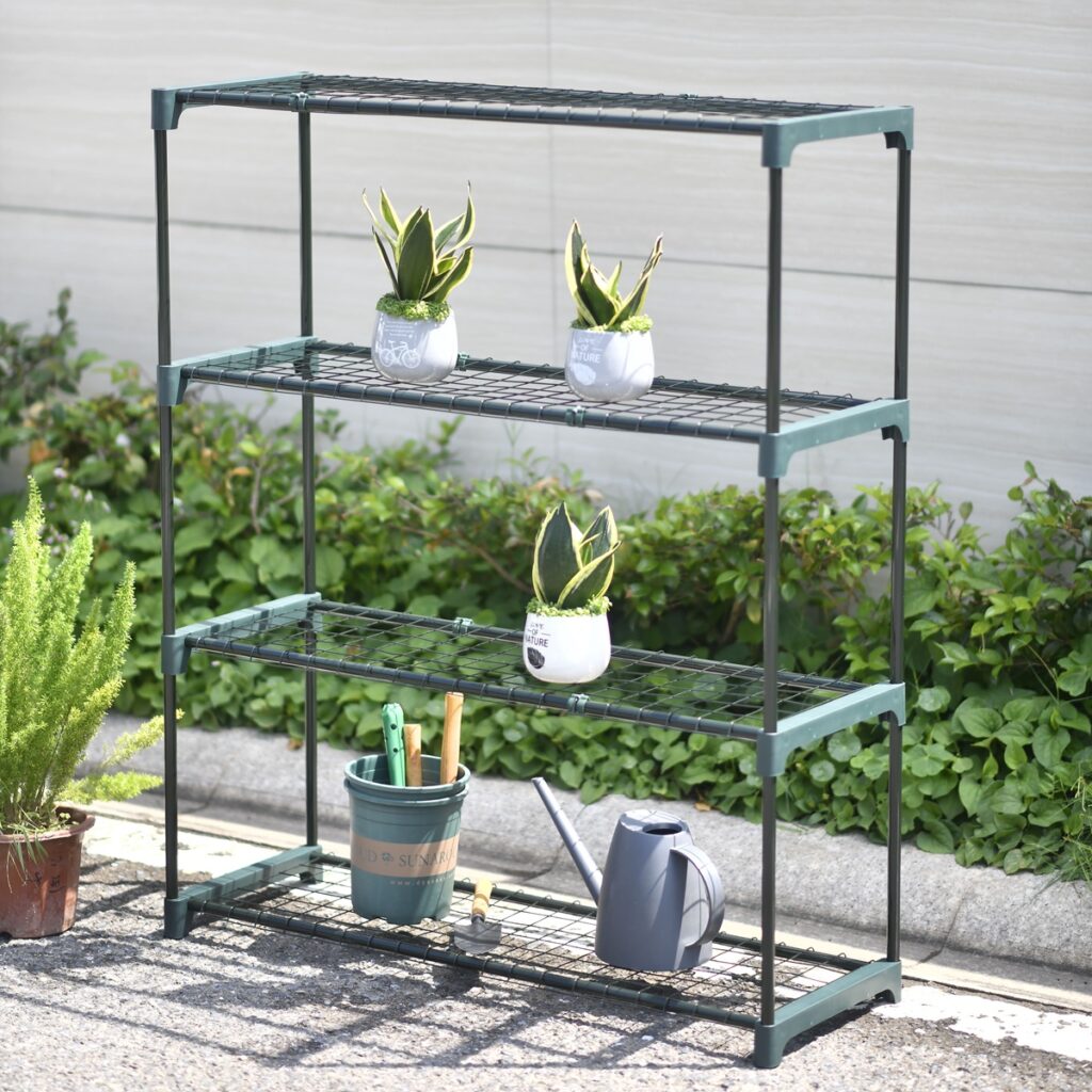 Hillier 4 Tier Greenhouse Shelving 5056771096891 2